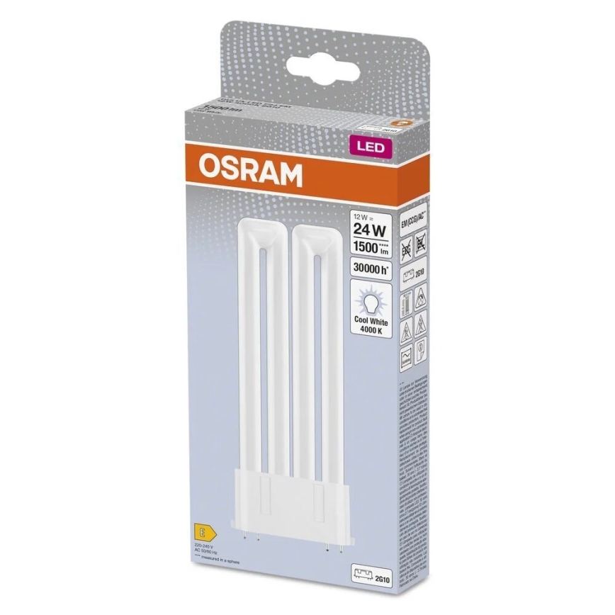 LED lysstofrør 2G10/12W/230V 4000K - Osram