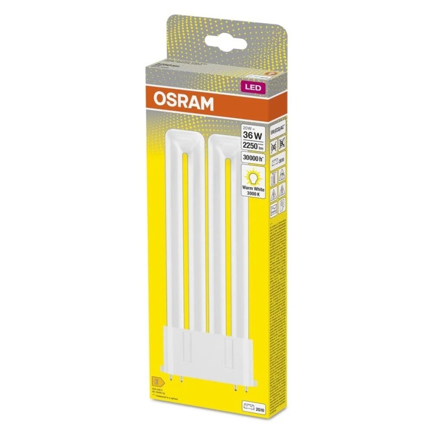 LED lysstofrør 2G10/20W/230V 3000K - Osram