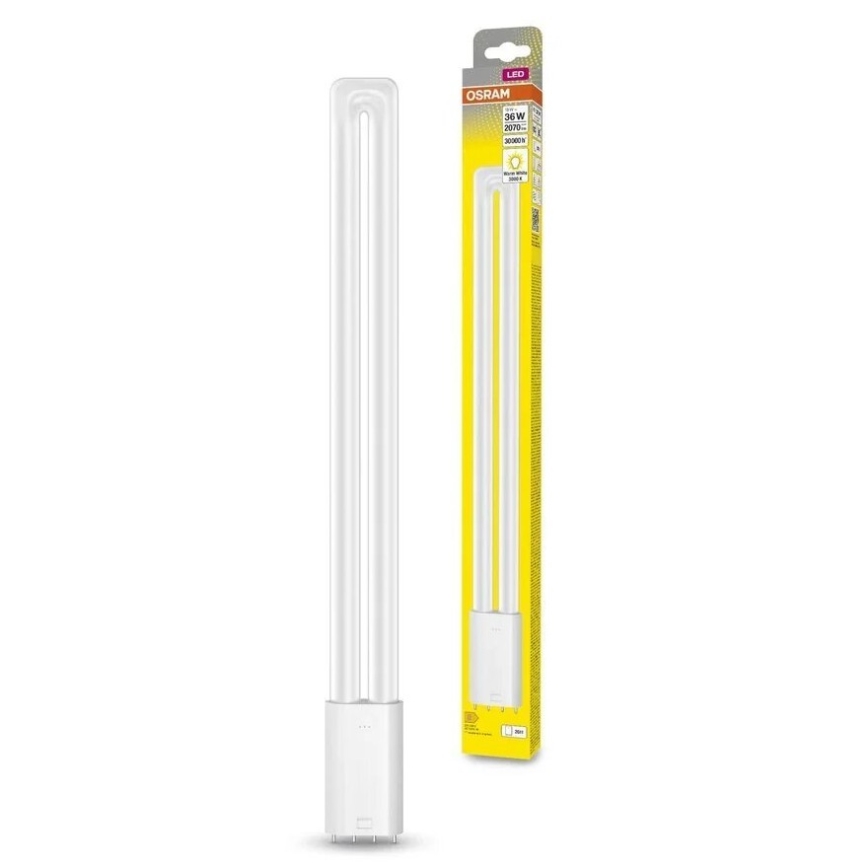 LED lysstofrør 2G11/18W/230V 3000K - Osram