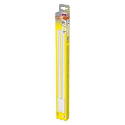 LED lysstofrør 2G11/18W/230V 3000K - Osram