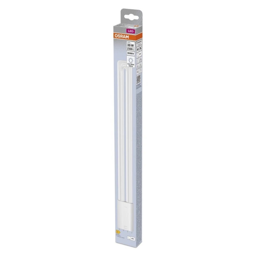 LED lysstofrør 2G11/18W/230V 4000K - Osram