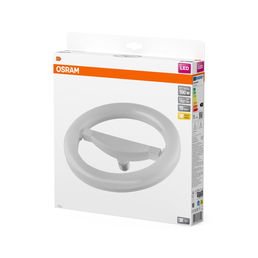 LED lysstofrør E27/14,5W/230V 2700K - Osram