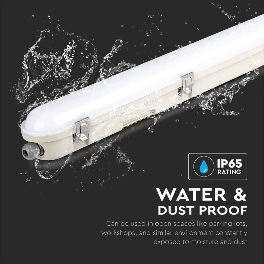 LED lysstofrør med nødmodul EMERGENCY LED/36W/230V 4000K 120 cm IP65