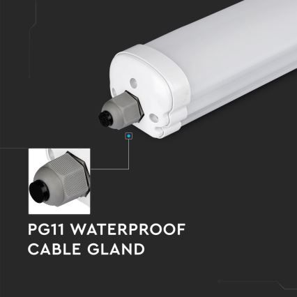 LED lysstofrør G-SERIES LED/18W/230V 4000K IP65 60 cm