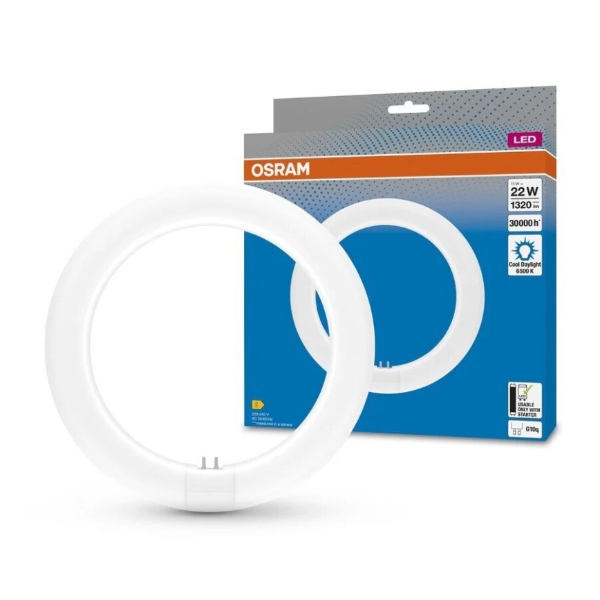 LED lysstofrør G10q/11W/230V 6500K - Osram