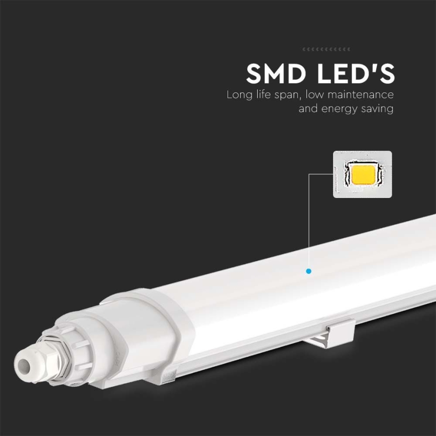 LED lysstofrør LED/36W/230V 6500K IP65 120 cm