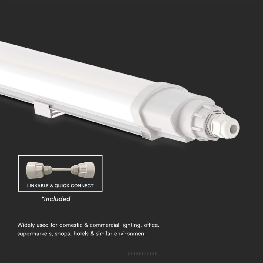 LED lysstofrør LED/48W/230V 4000K IP65 150 cm
