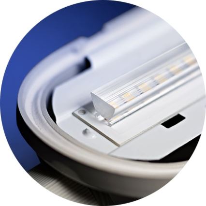 LED lysstofrør LIMEA GIGANT LED/38W/230V IP65 1190mm sort
