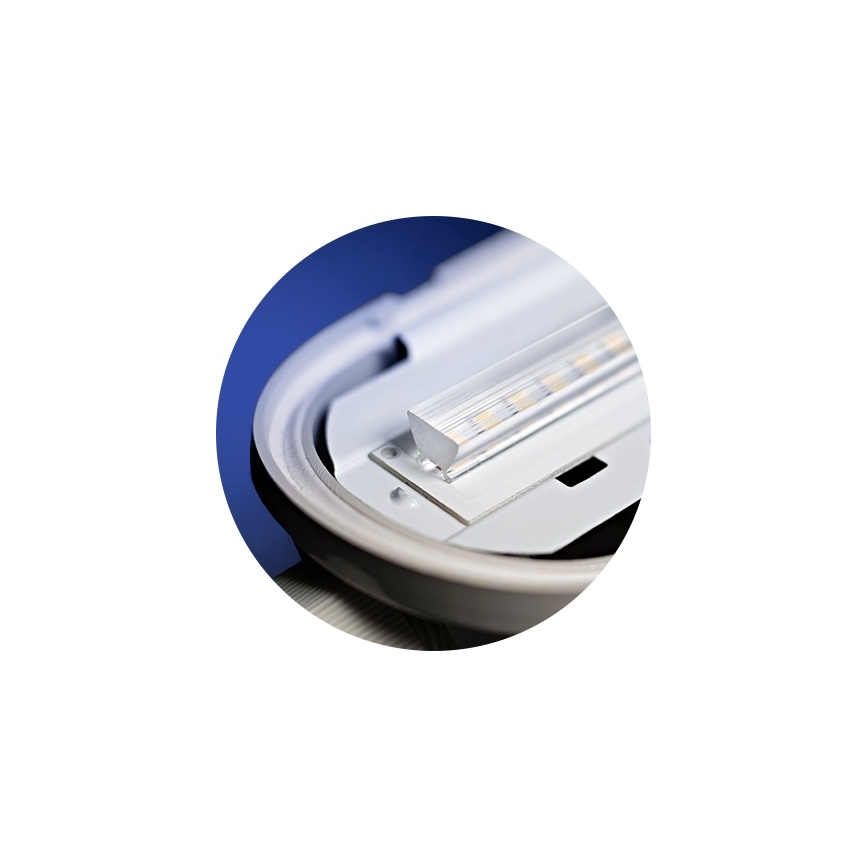 LED lysstofrør LIMEA GIGANT LED/38W/230V IP65 1190mm sort
