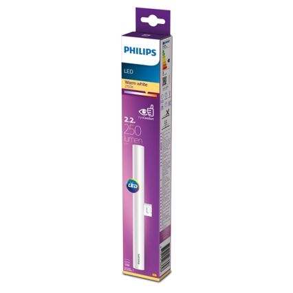 LED lysstofrør Philips S14D/2,2W/230V 2700K 30 cm