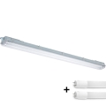 LED lysstofrør T8 2xG13/18W/230V 4000K IP65 128,5 cm