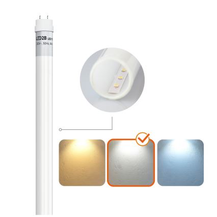 LED lysstofrør T8 G13/18W/230V 4000K 120 cm