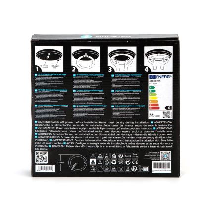 LED lysstofrør T9 G24q-1/22W/230V 6500K - Aigostar