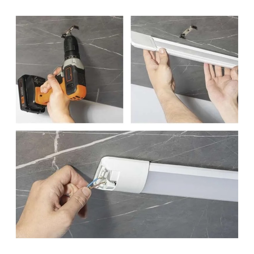 LED-lysstofrørsarmatur MINO 50 W / 230 V / 4000 K / 150 cm