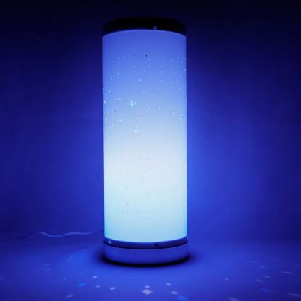 LED m. RGBW-farver Bordlampe dæmpbar LED/5W/230V + fjernbetjening