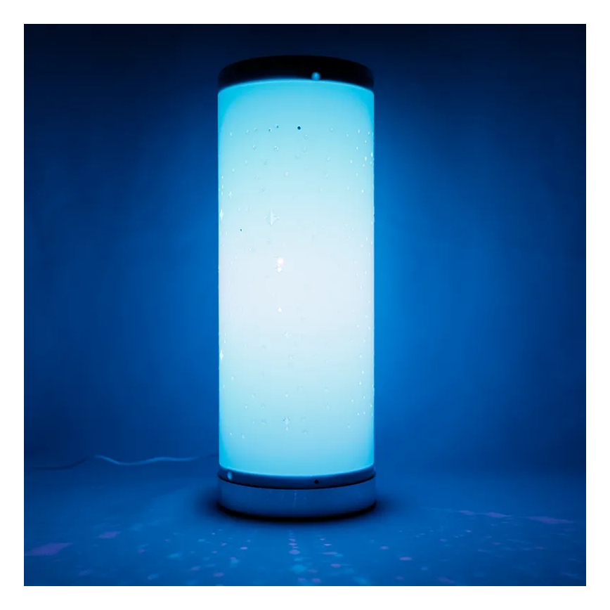 LED m. RGBW-farver Bordlampe dæmpbar LED/5W/230V + fjernbetjening