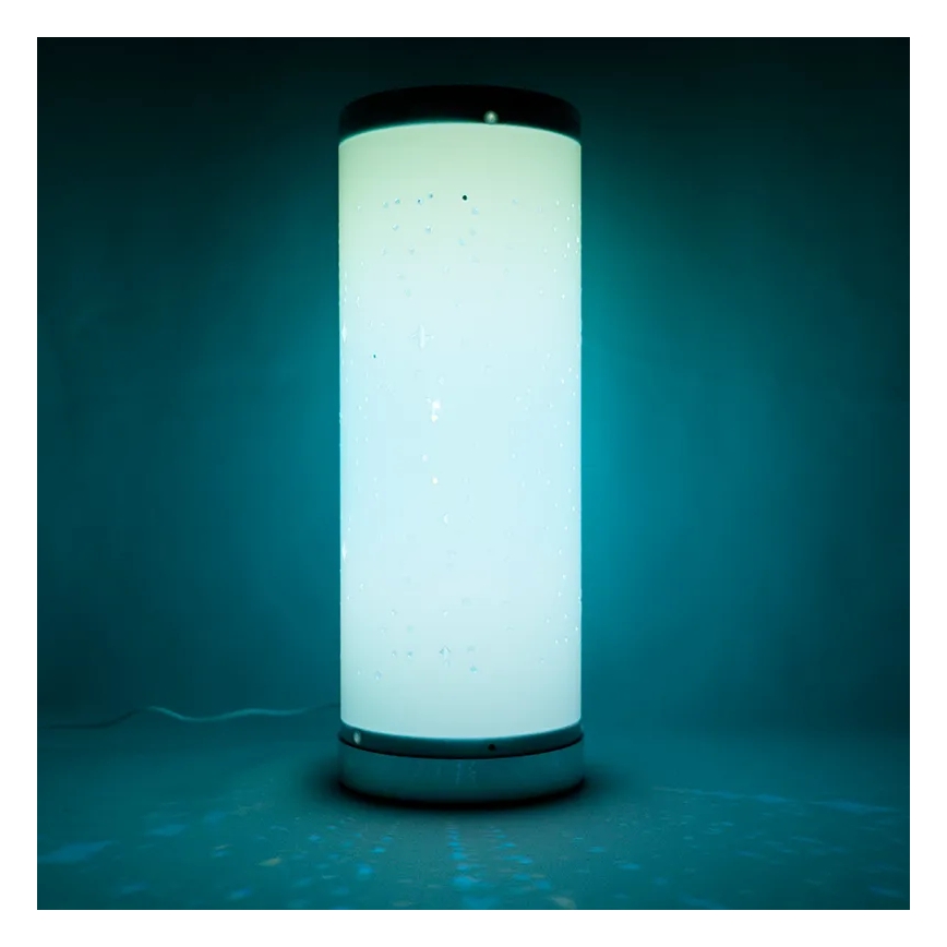LED m. RGBW-farver Bordlampe dæmpbar LED/5W/230V + fjernbetjening