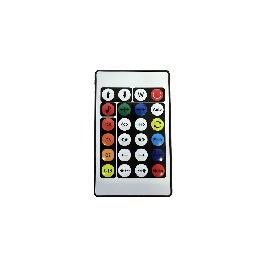 LED m. RGBW-farver Bordlampe dæmpbar LED/5W/230V + fjernbetjening