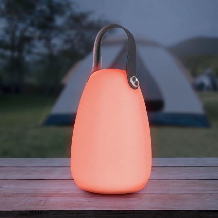 LED m. RGBW-farver Solcellelampe CANARIA LED/2W/1,2V 400 mAh IP44 hvid