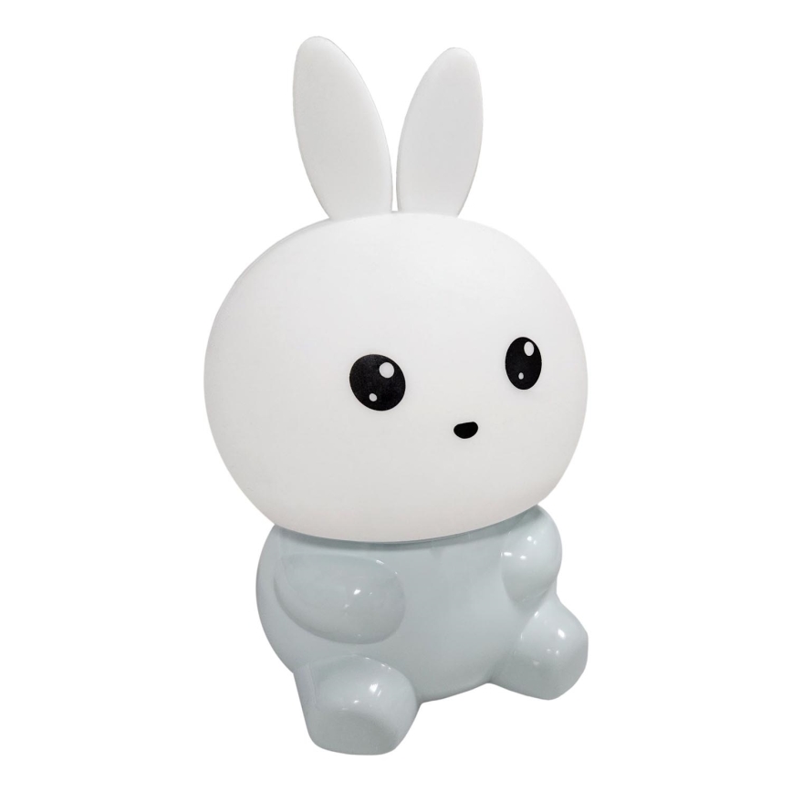 LED m. RGBW-farver Til børn touch-funktion lampe LED/1W/5V USB 1200 mAh hare