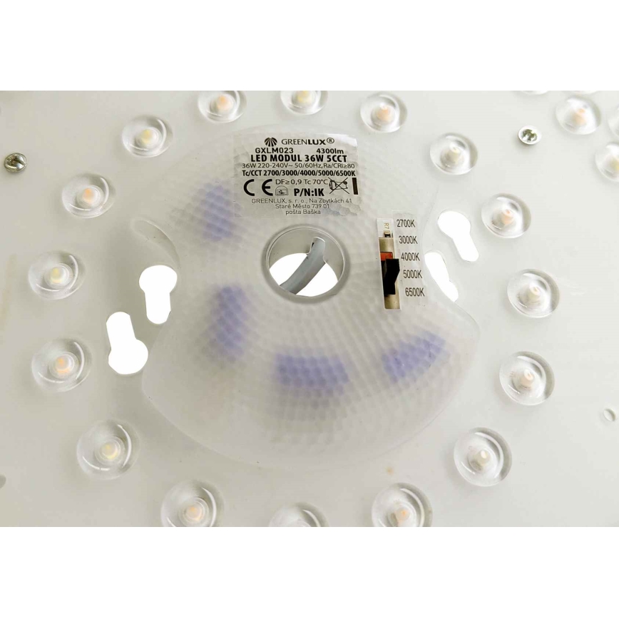 LED magnetisk modul LED/36W/230V Ø 24 cm 2700/3000/4000/5000/6500K