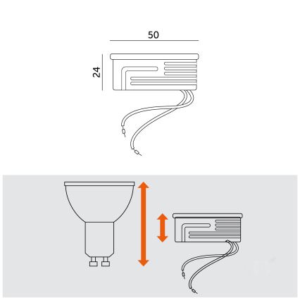 LED modul LED/5W/230V 4000K