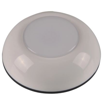 LED møbelbelysning m. RGBW-farver LED/0,5W/4,5V 3xAAA hvid + fjernbetjening