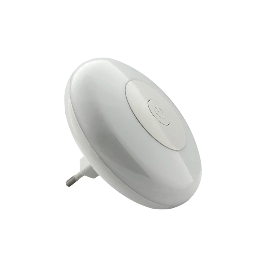 LED natlampe m. RGBW-farver LED/1W/230V hvid