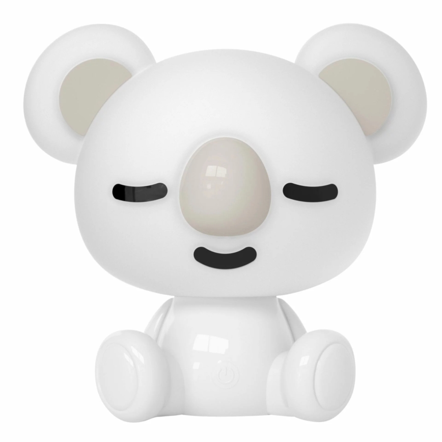 LED natlampe m. RGBW-farver til børn 2,5W/230V koala hvid