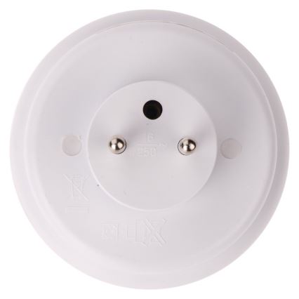 LED natlampe med fotosensor til stikkontakt 3xLED /0.63W/230V