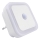 LED natlampe med sensor LED/0,5W/230V hvid