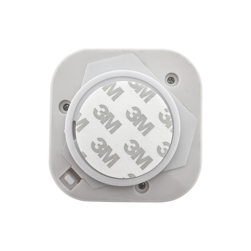 LED-natlampe med sensor LED/0,5W/4,5V 3xAAA hvid