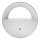 LED natlampe med skumringssensor LED/0,5W/230V hvid