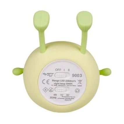 LED natlampe til børn dæmpbar og genopladelig LED/1W/5V 3000K 800 mAh mango