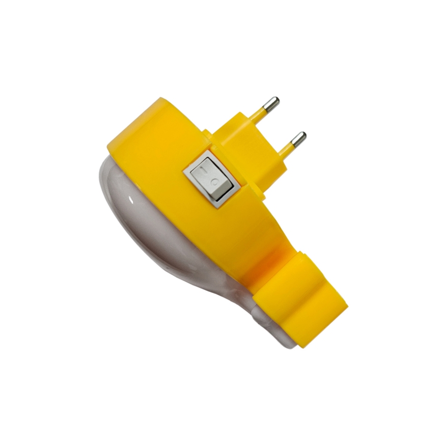 LED natlampe til børn LED/0,5W/230V hval