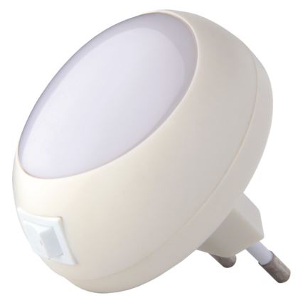 LED Nattelys til en stikkontakt 5xLED/0,6W/230V