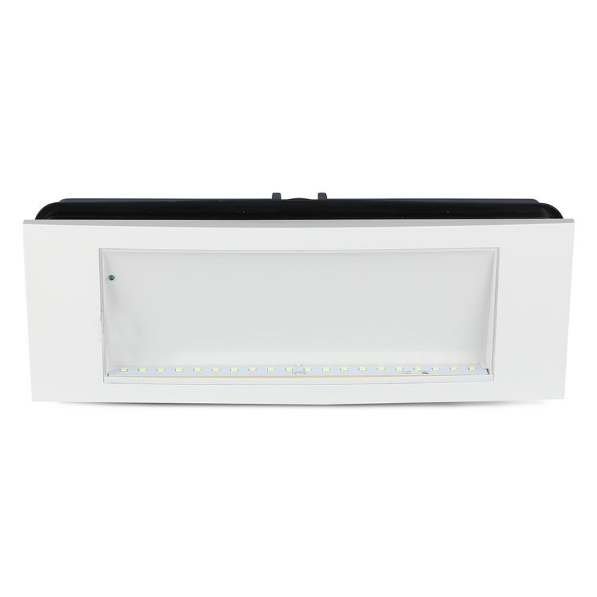 LED nødlampe EMERGENCY EXIT SAMSUNG CHIP LED/3,8W/230V 6000K