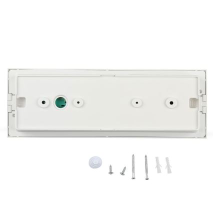 LED nødlampe EMERGENCY EXIT SAMSUNG CHIP LED/3,8W/230V 6000K