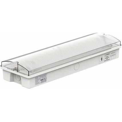 LED nødlampe EMERGENCY EXIT LED/3W/230V 6400K IP65