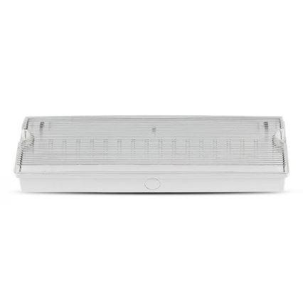 LED nødlampe EMERGENCY EXIT LED/3W/230V IP65 6000K 1200mAh