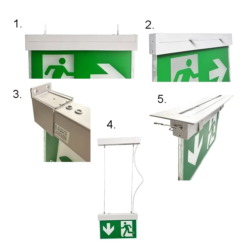 LED nødlampe LED/2W/230V 6000K 1500 mAh