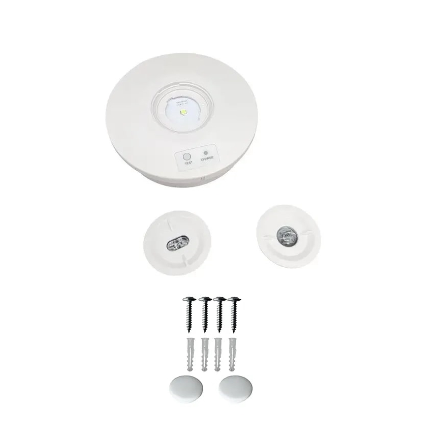 LED nødlampe LED/2W/230V 6000K IP65 3200 mAh