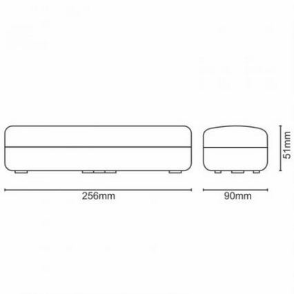 LED nødlys LED/3W/230V 6000K