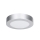 LED overflade-/indbygningspanel 2-i-1, 12W, 230V, 3000/4000/6000K, Ø17 cm, IP54, sølv