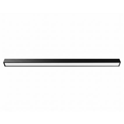 LED Overflademonteret/pendel på kabel LED/44W/230V 6000K 120 cm sort