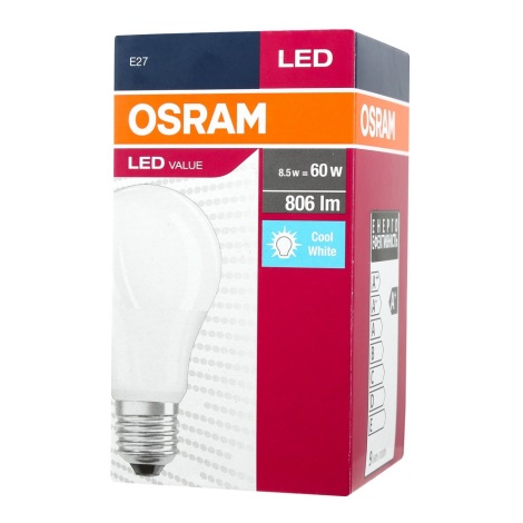 LED A60 E27/9,5W/230V 4000K - Osram |