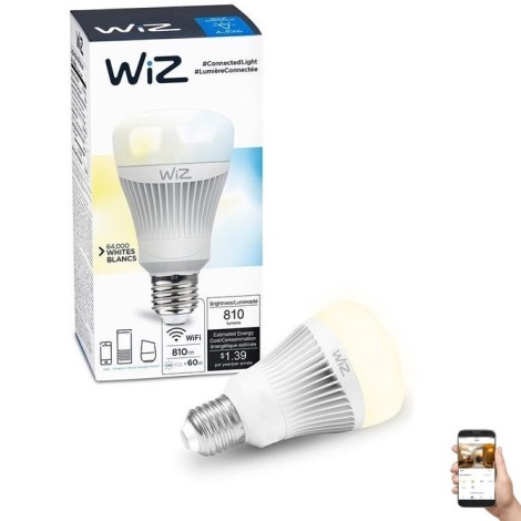 WiZ LED Lampe E27 11,5W 2700-6500K Smarthome WLAN. Kompatibel mit