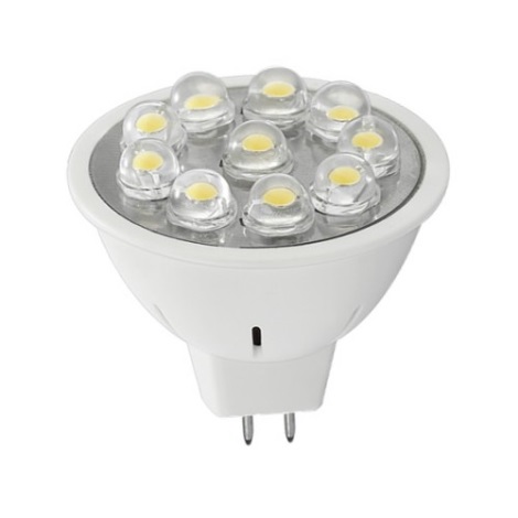 LED-pære til GU5,3/3W/12V 6400K | Lampemania