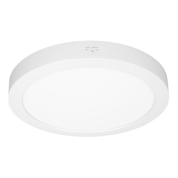 LED påbygget/indbygget panel 2-i-1 18W/230V 3000/4000/6000K Ø22,5 cm IP54 hvid