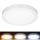 LED påbygget/indbygget panel 2-i-1 18W/230V 3000/4000/6000K Ø22,5 cm IP54 hvid